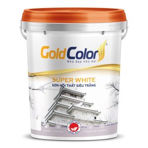 sơn gold color Super White nội thất