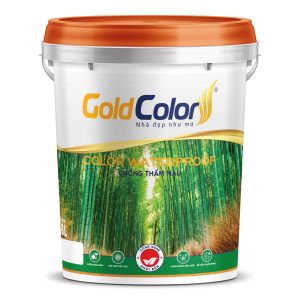 sơn gold color waterproof chống thấm mầu